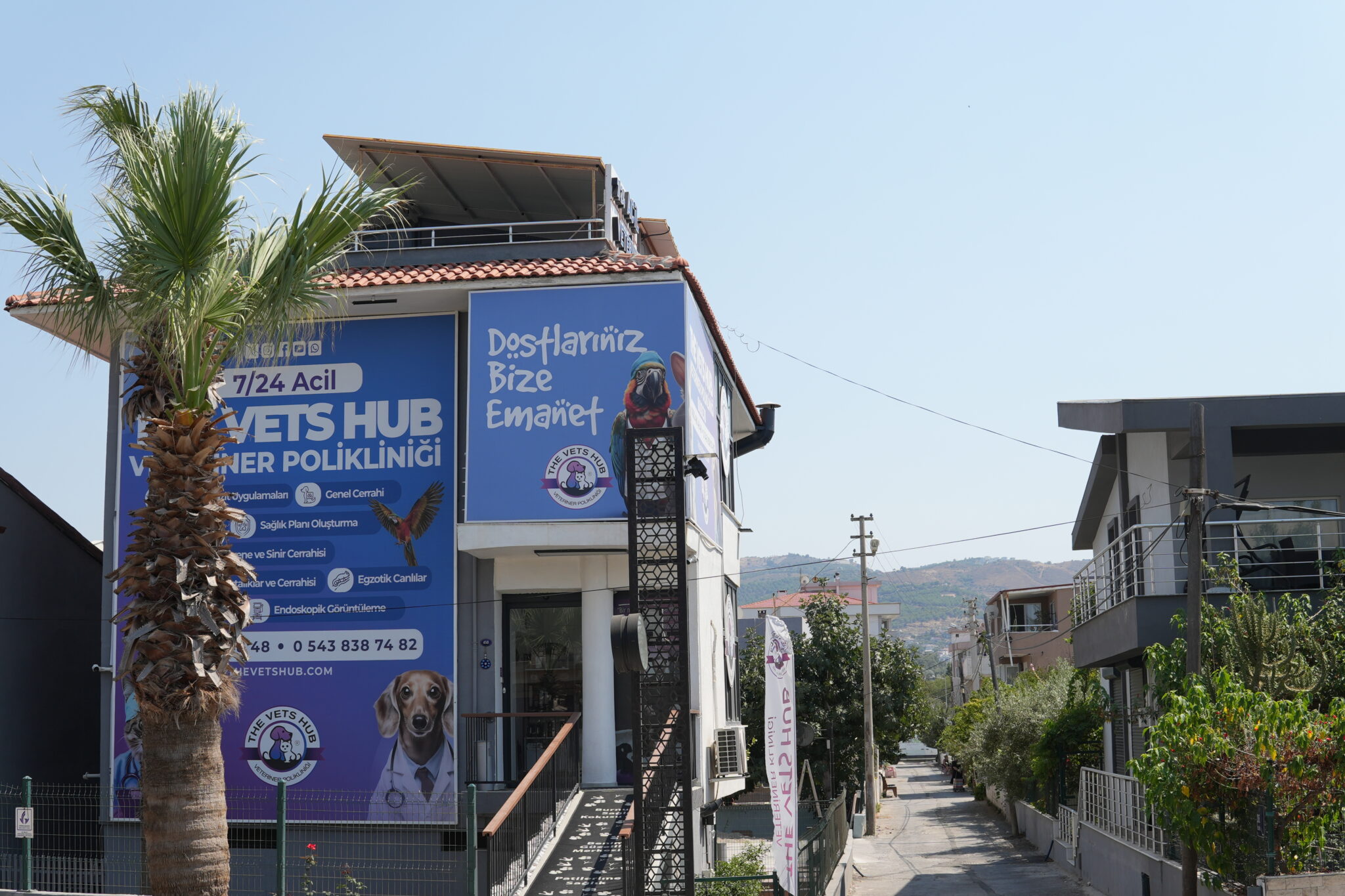 The Vets Hub veteriner kliniği binası